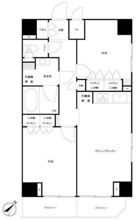 ルーブル浜松町の物件間取画像